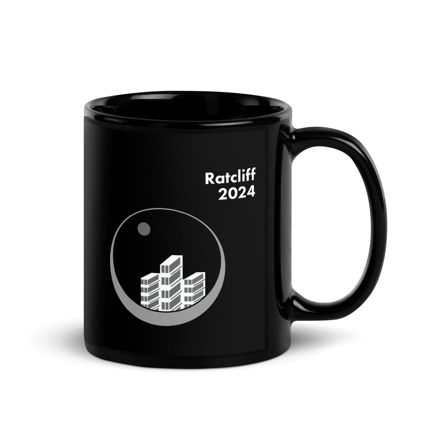 Black Glossy Mug