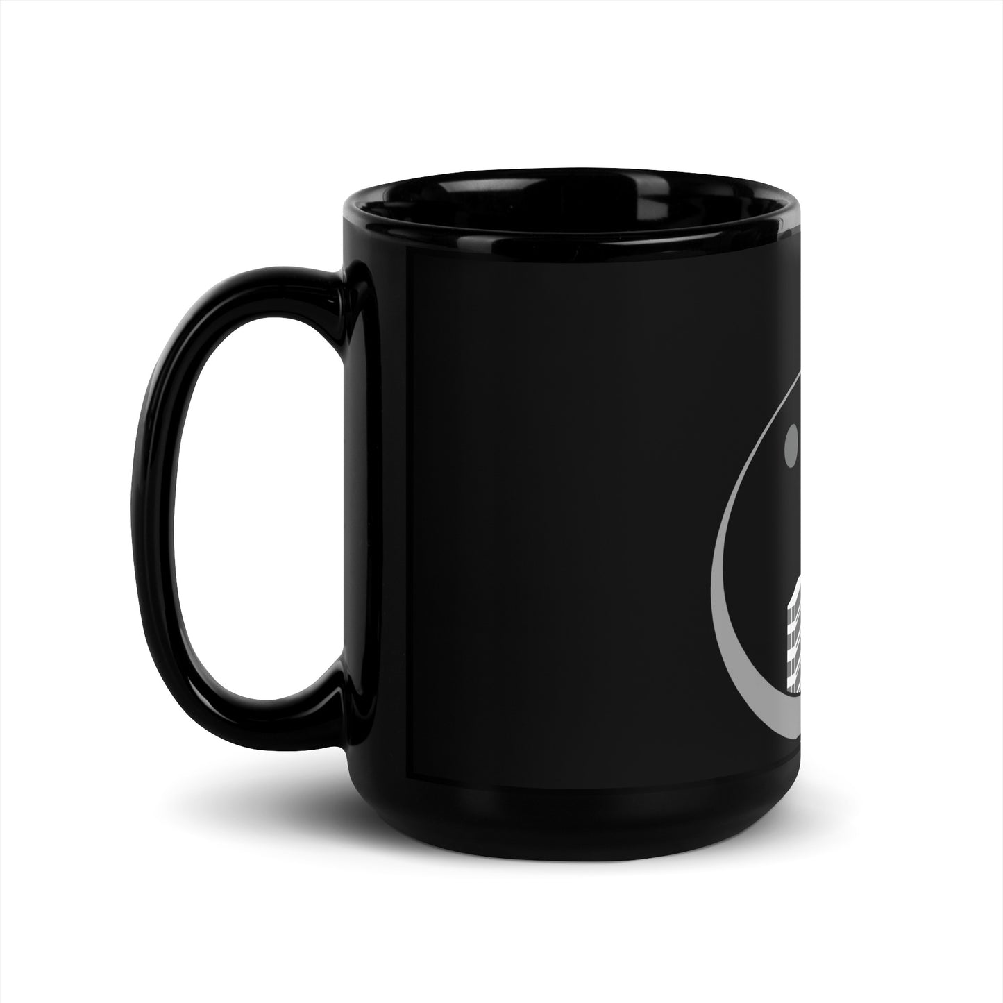 Black Glossy Mug