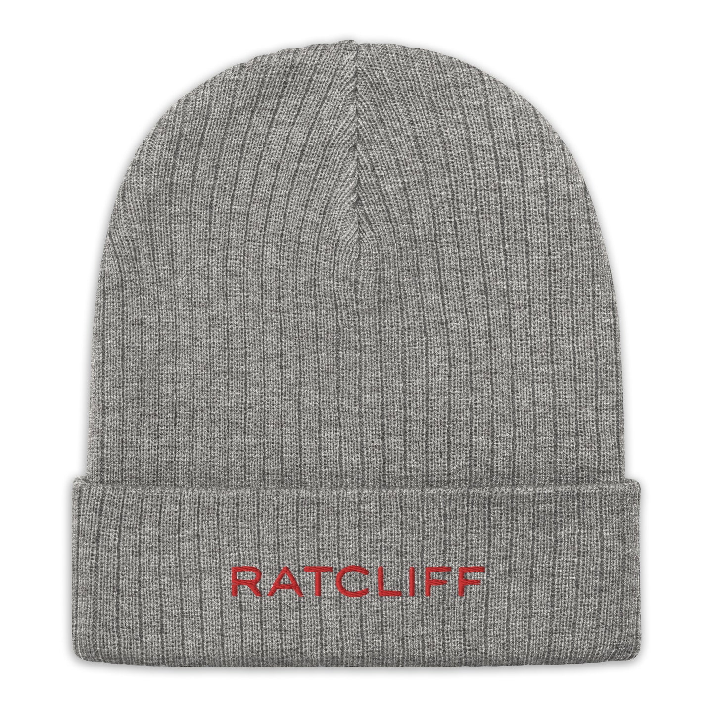 Ribbed knit beanie